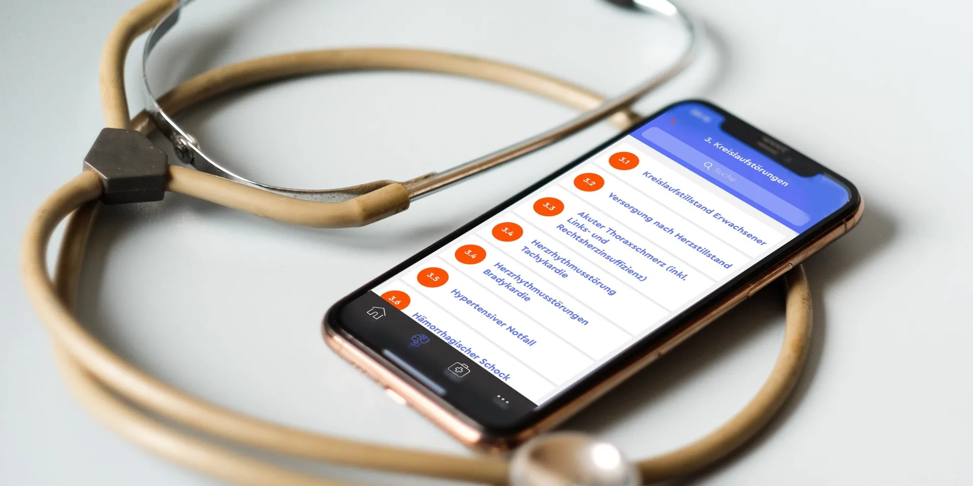 Neustadt gruppe ag referenz helpp app rettungsdienste stethoskop