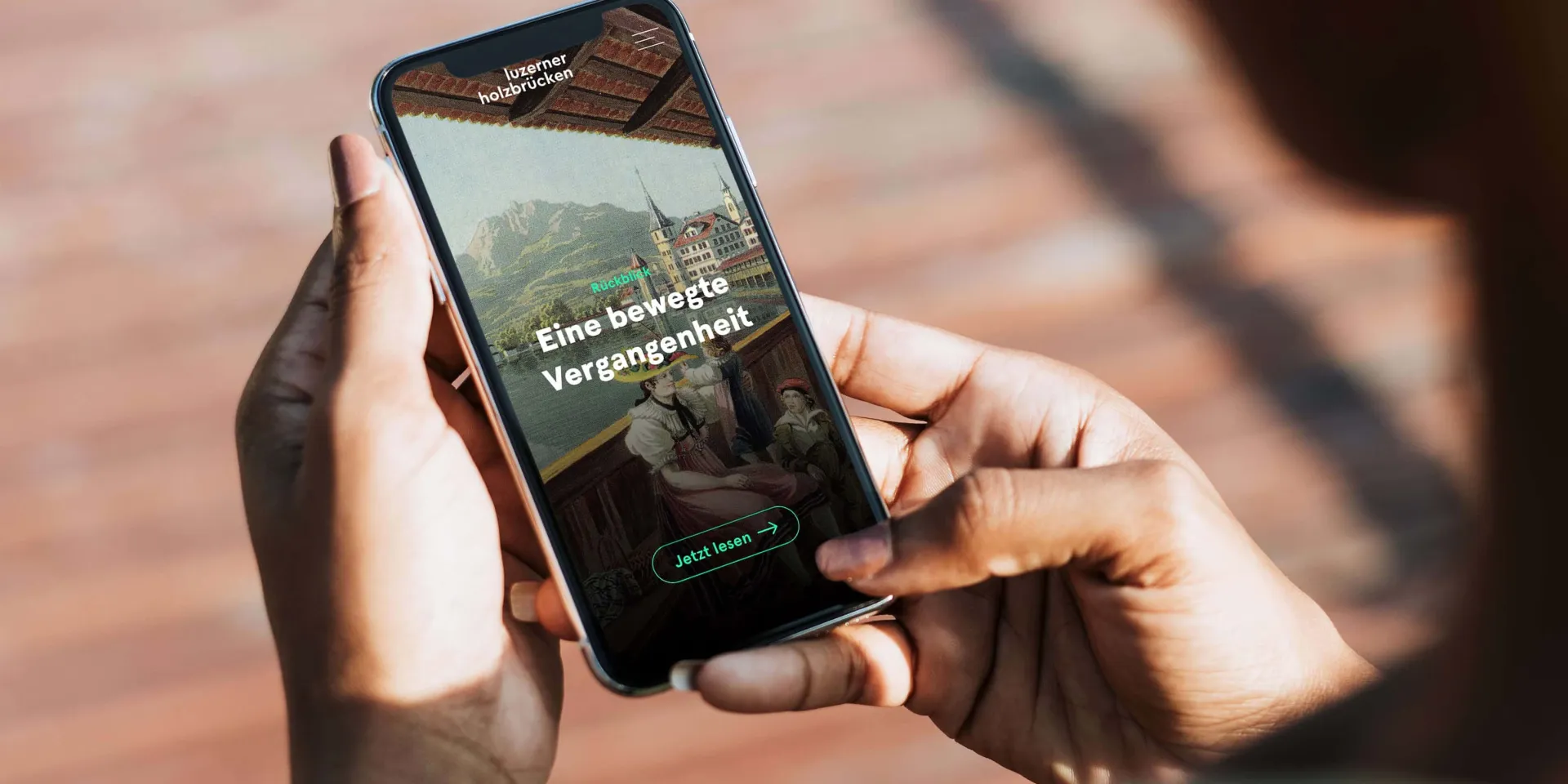 Neustadt gruppe ag referenz holzbruecken stadt luzern smartphone