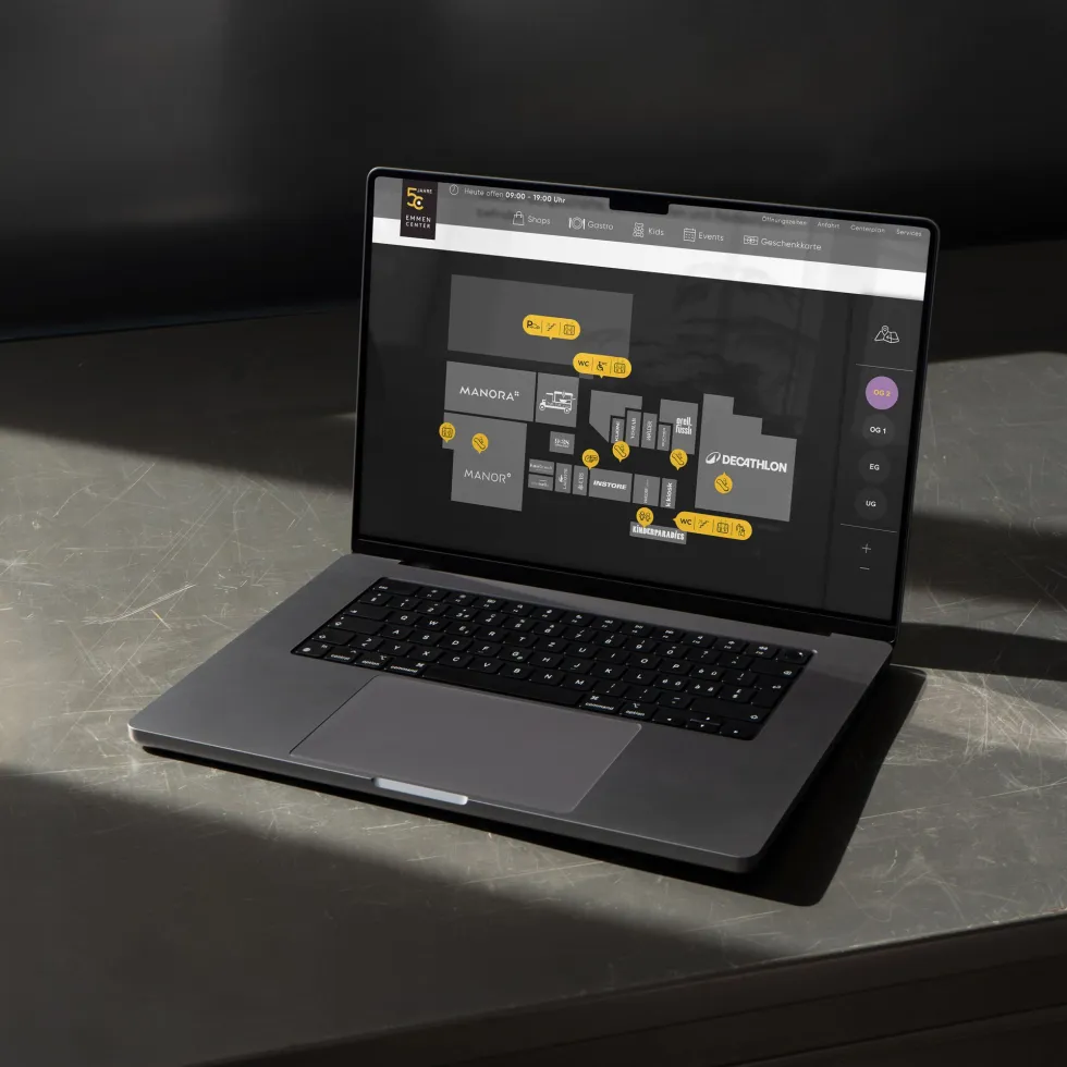 Neustadt Emmencenter Lageplan